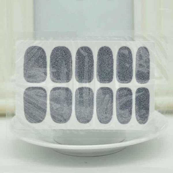 

solid color, shimmering, iridescent, nail stickers, art accessories, diy decorations stickers & decals1, Black