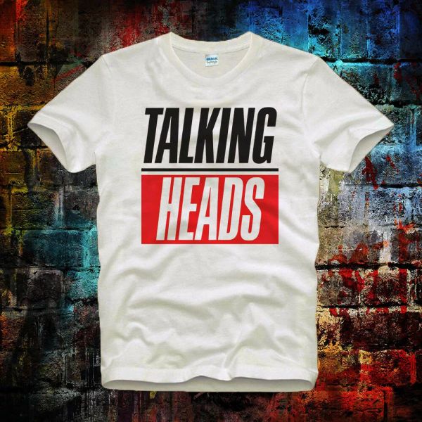 

talking heads tee retro vintage / ladies men's t shirt b600, White;black
