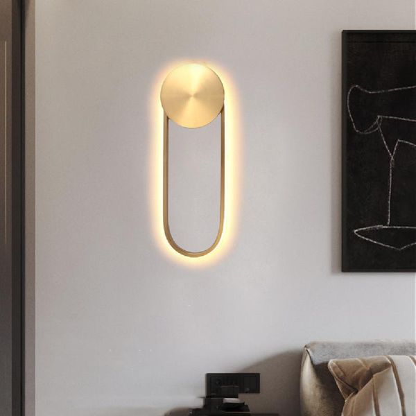 

wall lamps postmodern luxury light living room designer creative simple study bedroom aisle corridor stair lamp