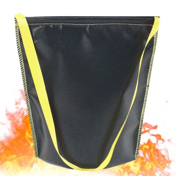 

storage bags flame retardant bag for putting out burning charcoals outdoor holder organizer camping using