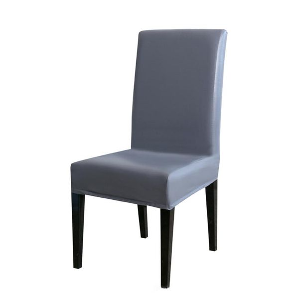 

chair covers pu cover protector leather dinning slipcover decor kitchen