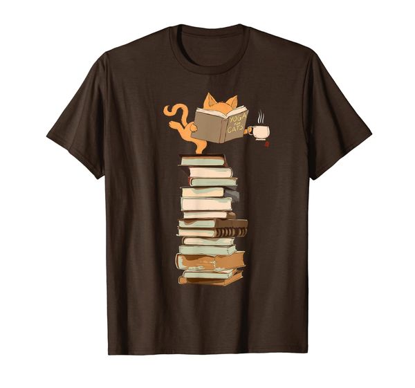 

yoga kittens, cats, tea and books gift t shirt t-shirt, White;black