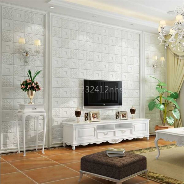 

wall stickers 3d ceiling roof decoration foam wallpaper stereo waterproof diy tv background