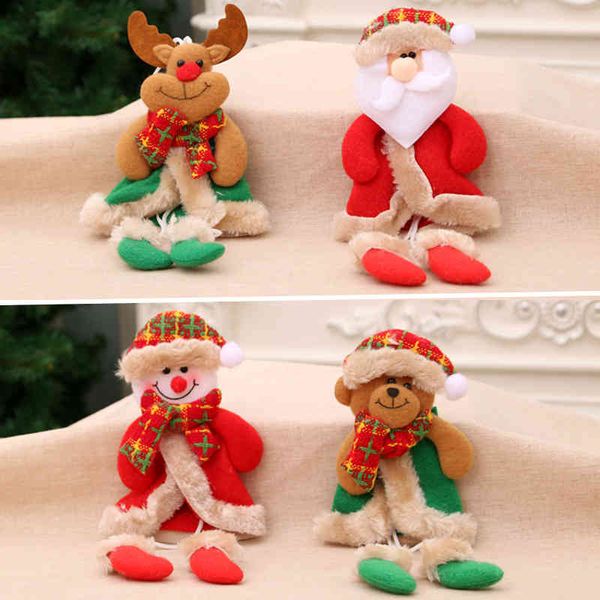 

christmas decorations legged pendant gift small cloth tree pendant doll