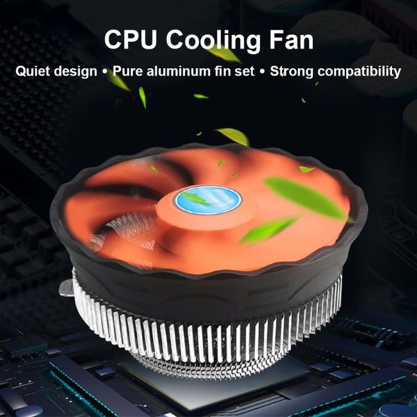 

fans & coolings cpu air cooler 120mm cooling fan 3 pin dc 12v 2000rpm computer system case quiet ventilador silent radiator