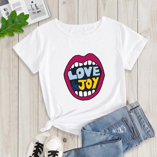 

women's t-shirt women summer funny t shirts female tees feminina camiseta de mujer maglietta da donna 02202, White
