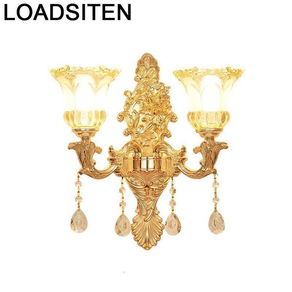 

wandlampe murale modern lamp applique mural interieur stair led wandlamp aplique luz pared crystal luminaire wall bedroom light