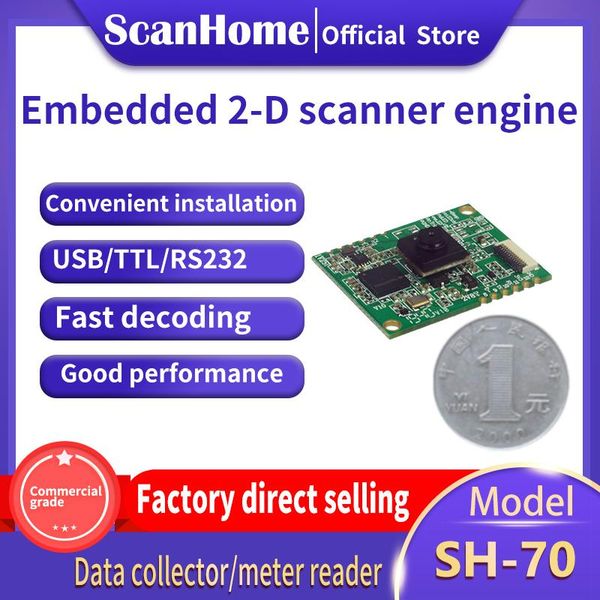 

scanhome 1d 2d scanner module embedded barcode cmos qr scanning code reader sh-7600 scanners