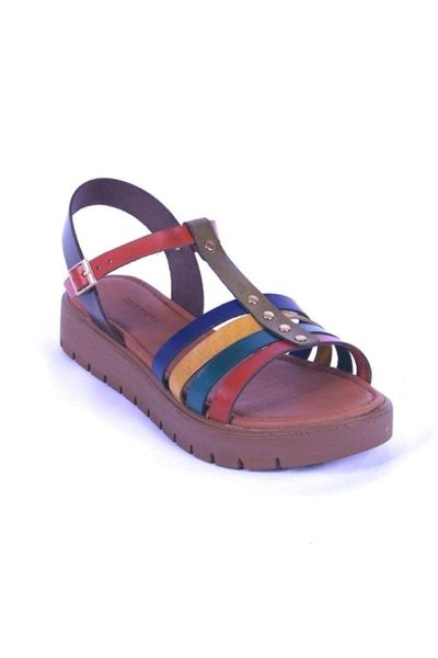 

sandals multicolour women 's wedges sandelet 319.307, Black