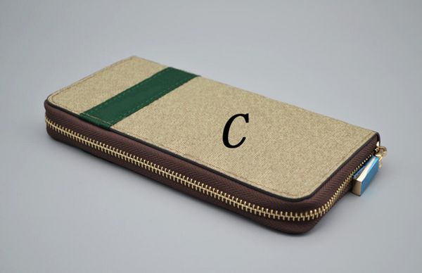 

2021 single zippy wallet designer wallet womens designer handbags purses clutch wallets leather designer purse card holder shipping with box, Red;black