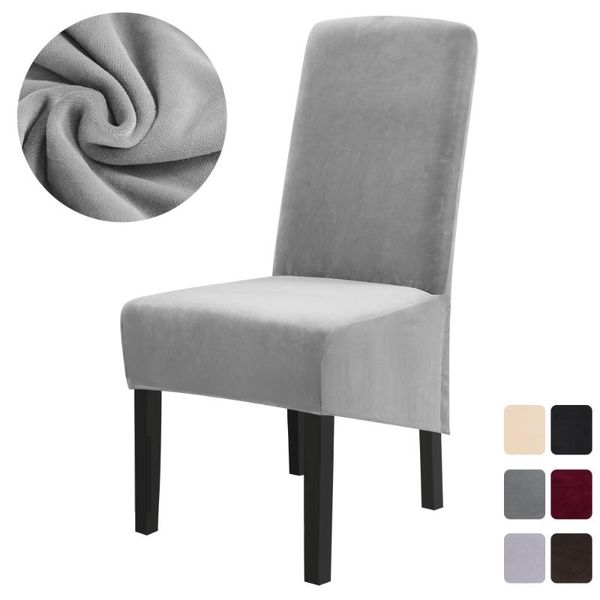 

1/2/4/6 pcs large size printed chair cover stretch high king back slipcovers for el dining room living home decor covers