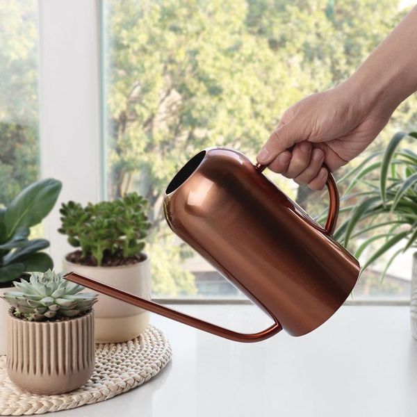 

watering equipments 1500ml stainless steel long spout kettle household garden bonsai plant flower pot