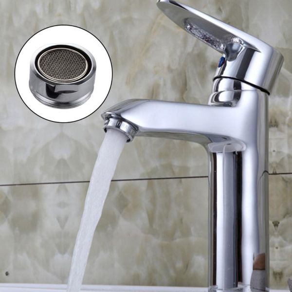 

kitchen faucets 3/5pcs stainless steel water saving bathroom faucet aerator filter tap soft flower mouth flowers to prevent the splash