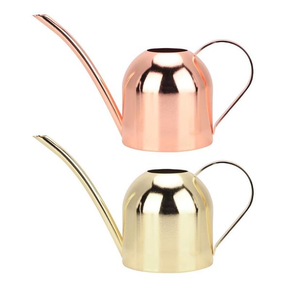 

watering equipments 500ml stainless steel pot can long mouth sprinkling for outdoor and indoor house plants garden supplies