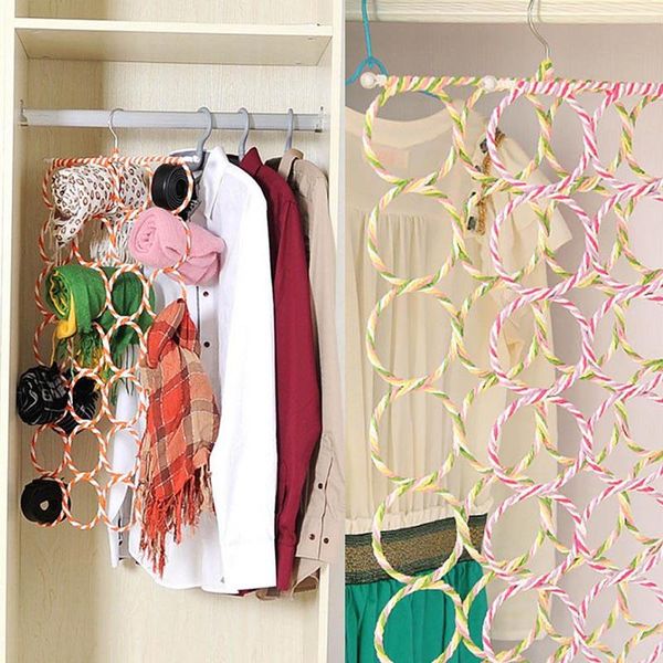

hangers & racks foldable hanger holder space saving wardrobe closet organizer for socks tie scarf belt shawl sno88