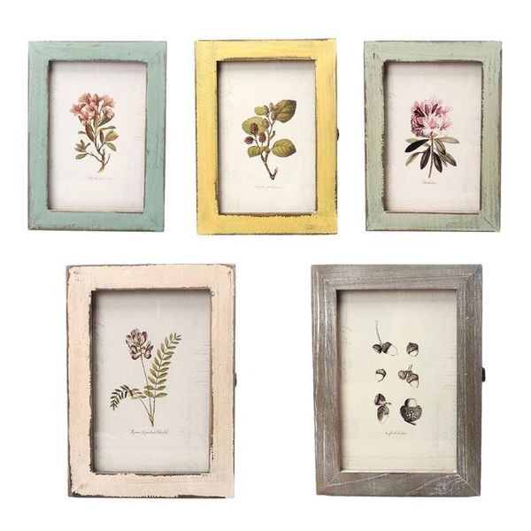 

frames vintage po frame wooden wedding pictures (light green)