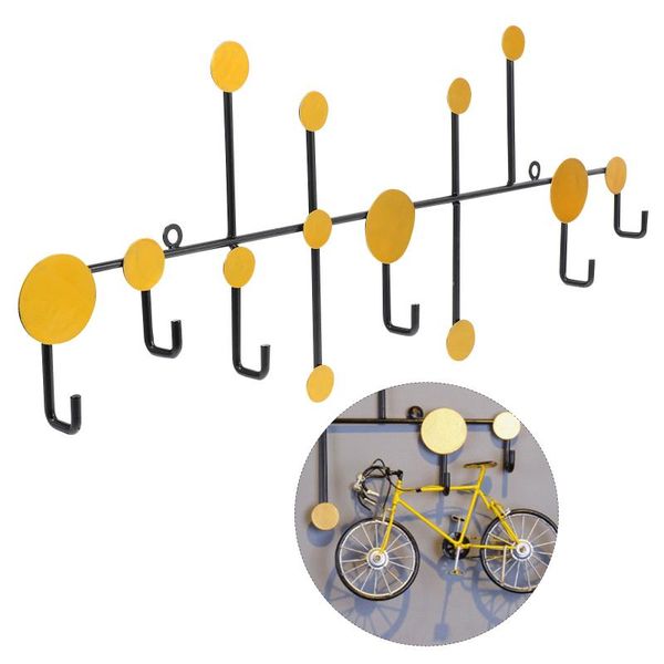 

hooks & rails 1 pc clothes punch-hanger wall-mounted hats