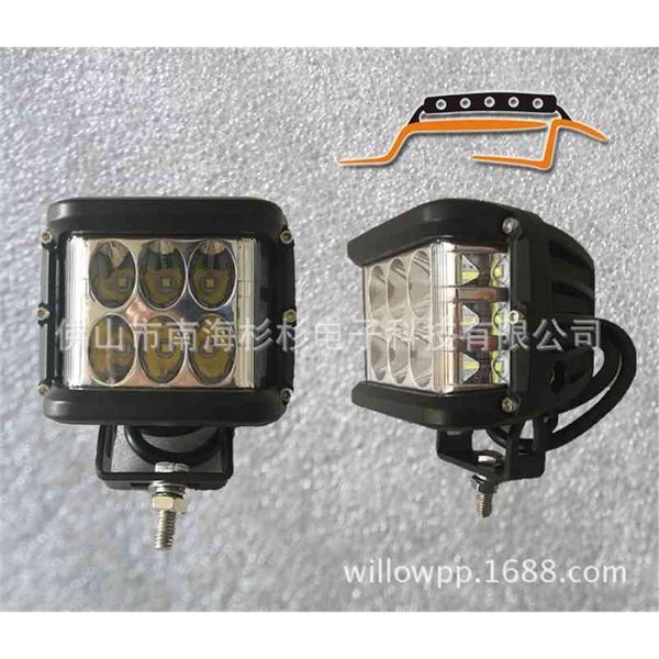 

automobile spotlight 45w led working engineering machinery led refitted lamp
