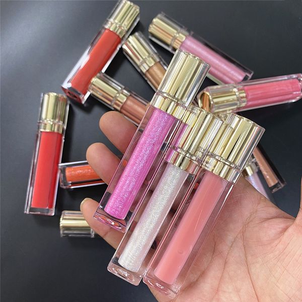 China Lip Gloss fornecedor OEM Maquiagem Gloss etiqueta privada vegan