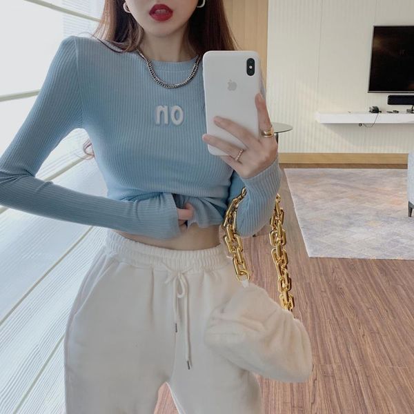 

women's t-shirt female short-sleeve shirt, shoulder padded shirt with print of letters, spring and autumn style, , 6i1o, White