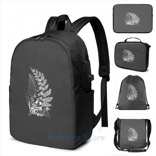 

backpack funny graphic print ellies tattoo usb charge men school bags women bag travel laptop