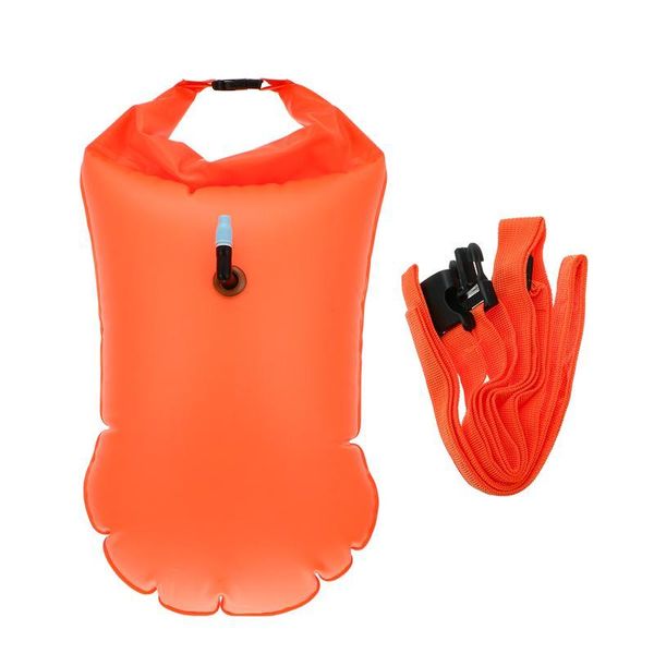 

1pc 20l inflatable life-saving bag practical diving airbag buoy float outdoor pads