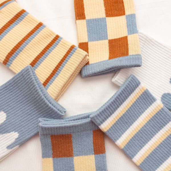 

913 men's cotton socks medium stockings sports spring summer thin air tight, Black