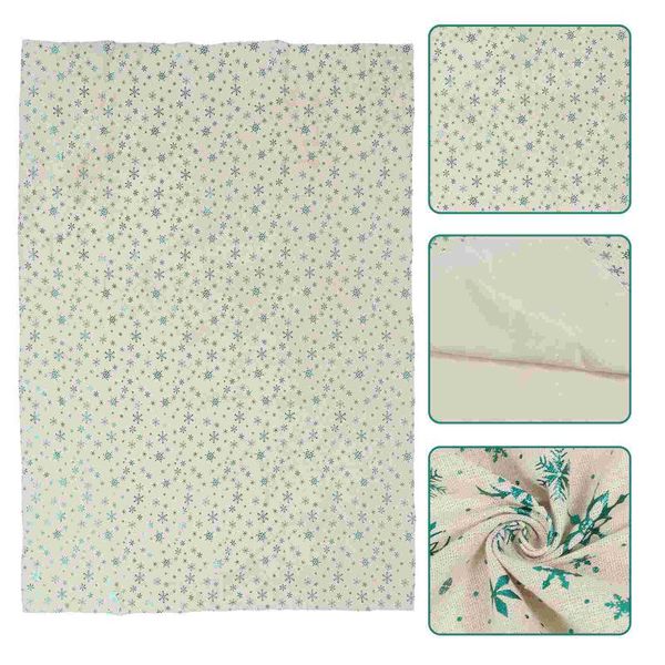 

table cloth 1pc heat insulation pad christmas mats decorative non-skid mat (assorted color)