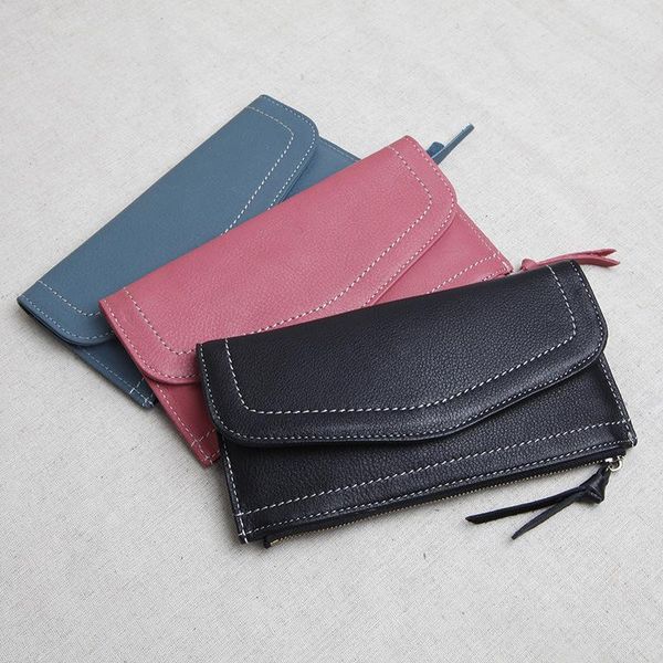 

wallets pu women's wallet fashion envelope clutch long zip, Red;black