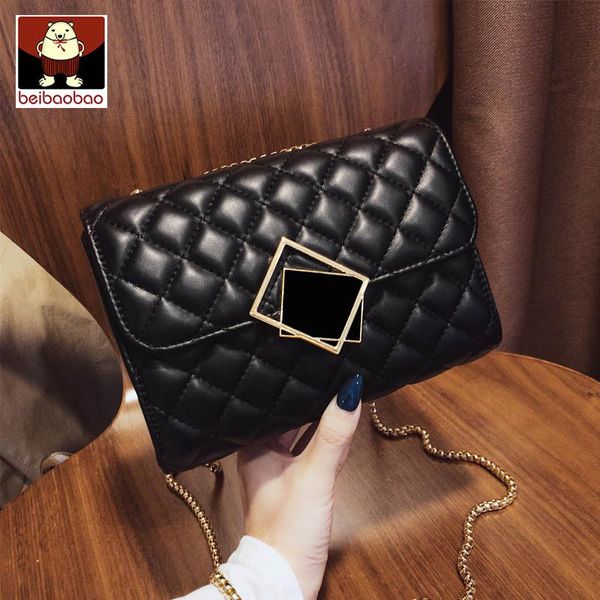 

cosmetic bags & cases beibao method minority texture bag women's 2021 fashion messenger net honglingge chain x