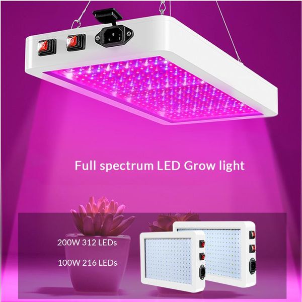 

full spectrum led grow light 410-730nm 1000w 1200w phyto growth lamp indoor phytolamp for plants flower veg greenhouse tent lights