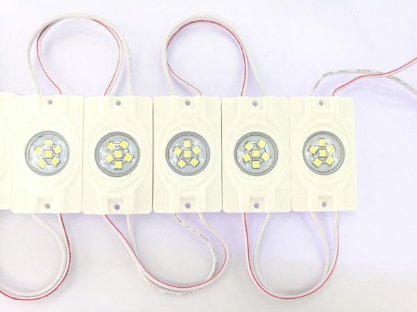 

200pcs/lot smd 2835 6 led ac110v 220v waterproof advertisement design modules