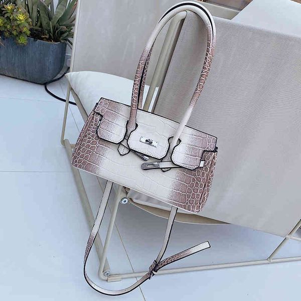 

louis vutton bagcrocodile pattern advanced sense women's summer 2021 new fashion niche design portable shoulder bagandd1y_top
