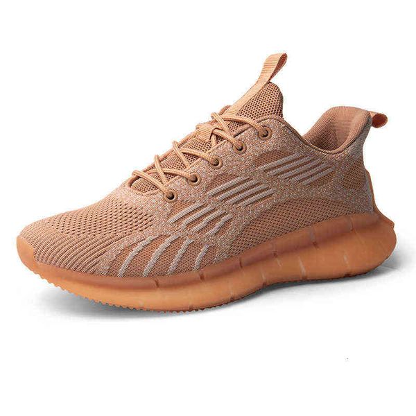 

flying coconut shoes summer mesh breathable casual sports popcorn bottom high elastic running men's, Black;white