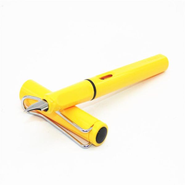 

fountain pens yiren 359 yellow color student practise calligraphy pen