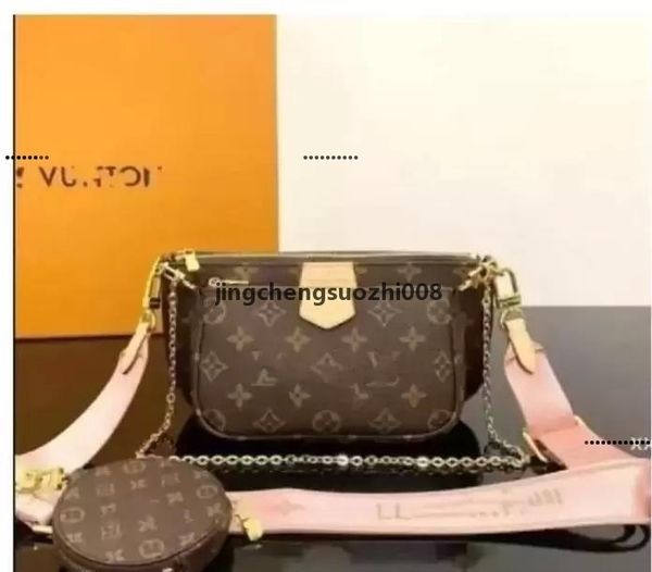 

56 808 gglvlouisvutton yslvitton real leather fashion handbags shoulder bags multi pochette accessoires pu890q