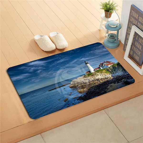 

cushion/decorative pillow p&17 custom portland head light doormat home decor door mat floor bath mats foot pad u-725qqj17