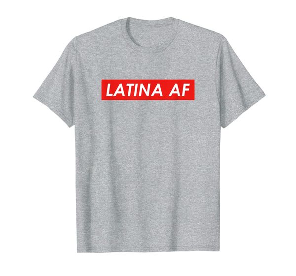 

latina af t-shirt gift for women, White;black