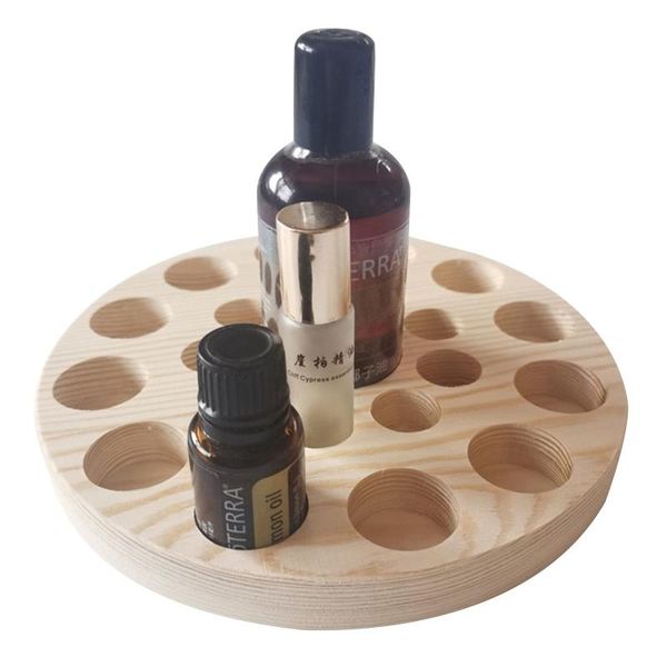 

essential oil rack, display 22 bottles cosmetic, makeup storage perfume holders boxes & bins