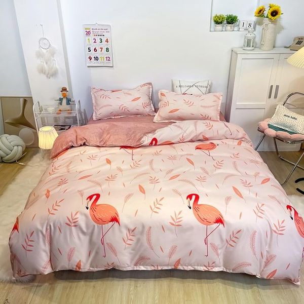 

bedding set duvet cover quilt and pillowcase bed sheets flat sheet single double twin full  king size home textile sets