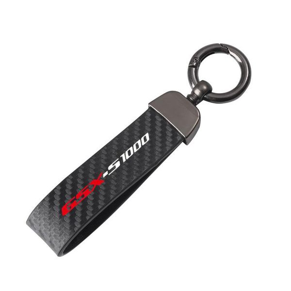 

keychains for suzuki gsxs 1000 gsxs1000 gsx s s1000 motorcycle accessories lanyard key carbon fiber ring, Silver