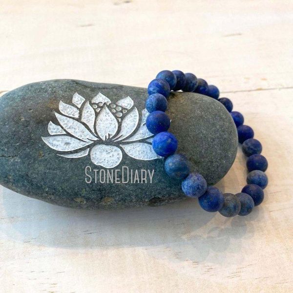 

beaded, strands wmb35038 lapis lazuli of friendship helps keep negative energy away stretch bracelet natural healing jewelry yoga gift idea, Black