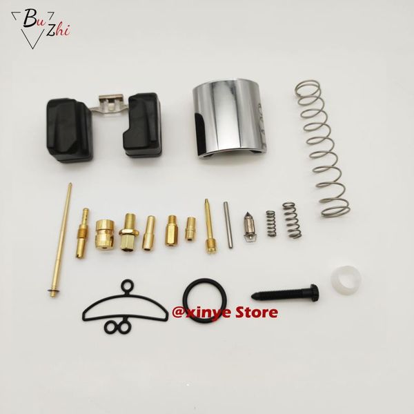 

motorcycle fuel system carburetor repair kit with air screws ,valves,oil cup float for pwk 36 38 pwk38 keihin koso oko mikuni