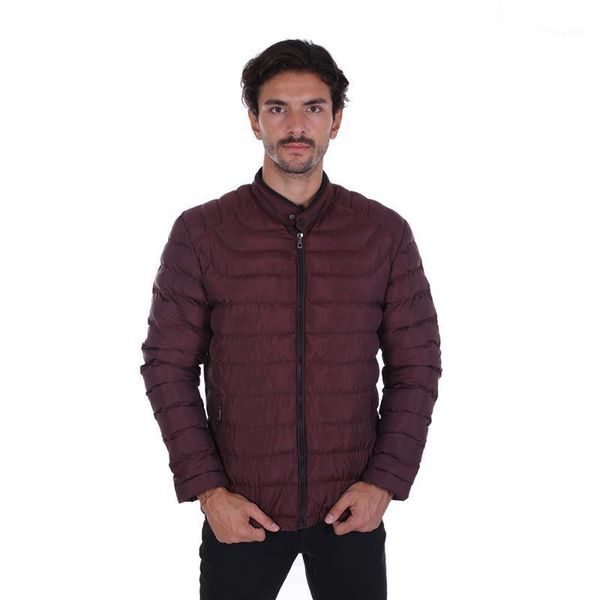 

brendon male coat burgundy/maroon 2029100 men's jackets, Black;brown