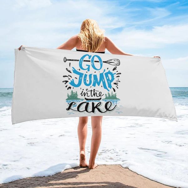 

towel lake paddle boating bush forest bath bathroom microfiber face towels sporty quick-dry for adults