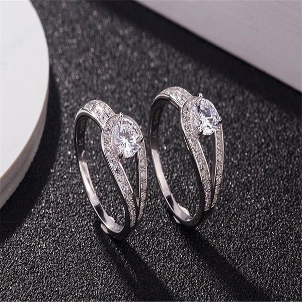

wedding rings arrival double row button knot women fancy, Slivery;golden
