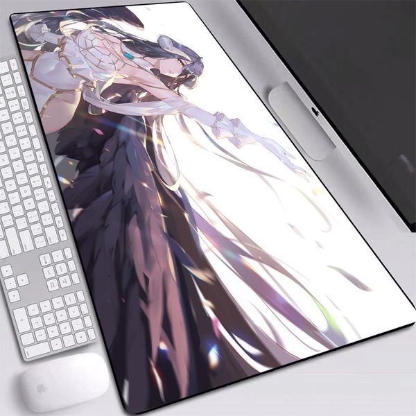 

mouse pads & wrist rests overlord anime mice pad gamer 80x30cm gaming lapcomputer deskmat games mats play