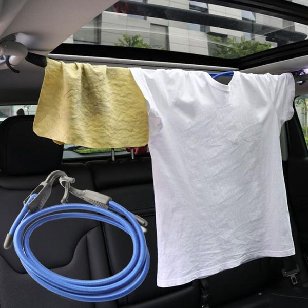 

car organizer adjustable luggage rope indoor clothing clothesline tent ropes