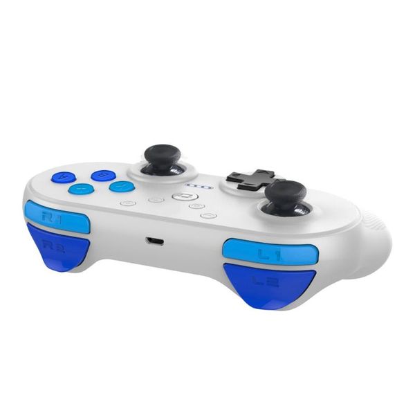 

game controllers & joysticks mini wireless bluetooth controller gamepad for ns switch console with nfc auto turbo function