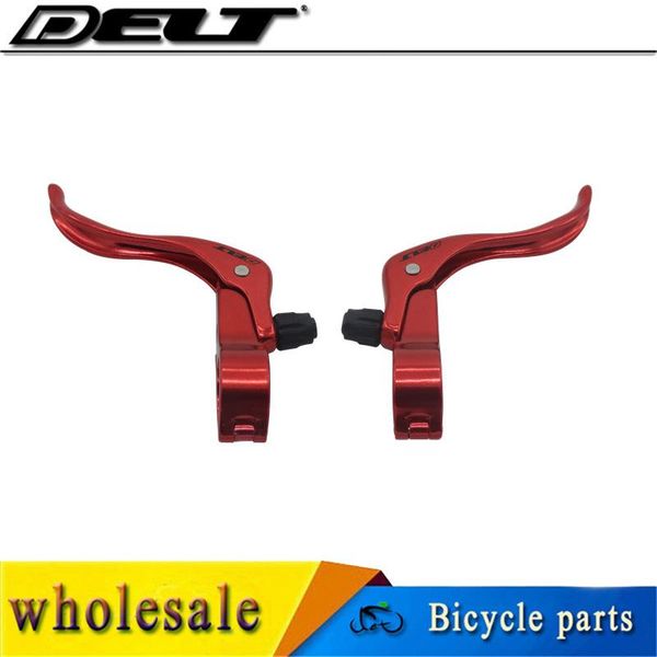 

bike brakes cnc fixed gear road bicycle brake lever 22.2mm red parts